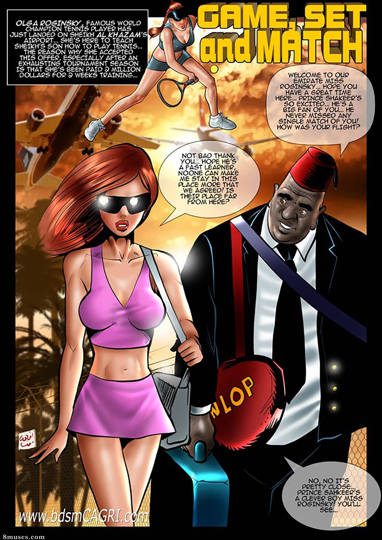 Cagri Comics - Juego, set y partido - Página 1