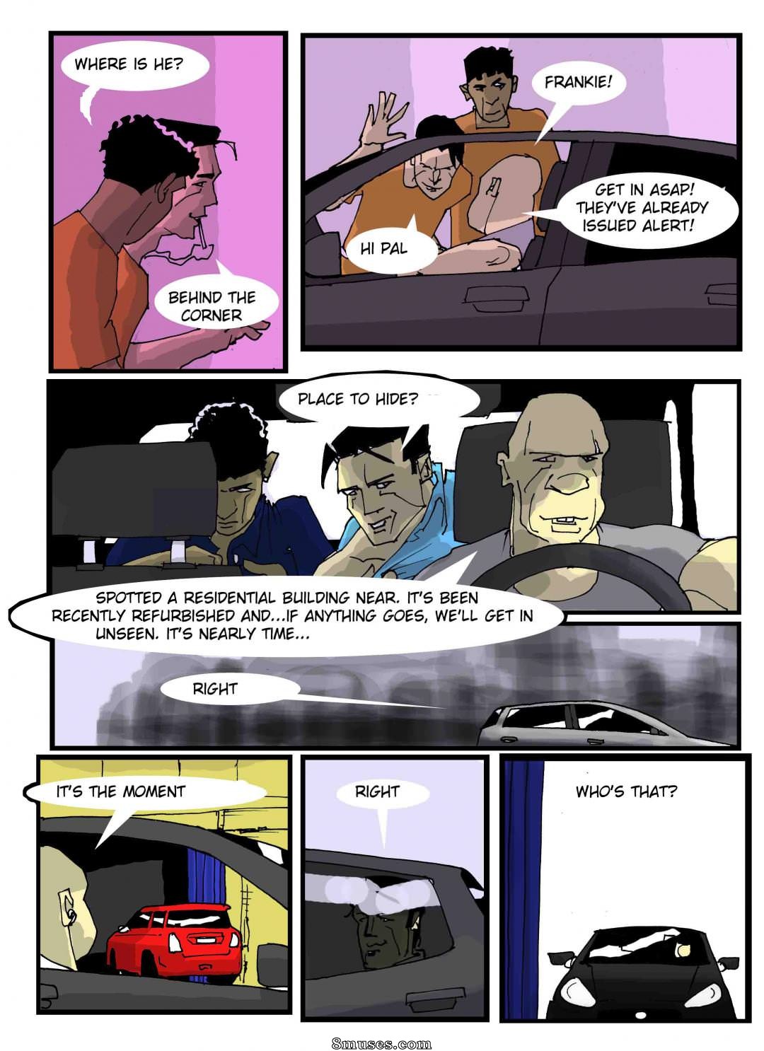 StrapAndStrip - Pervish Comics - Evadidos - Página 3