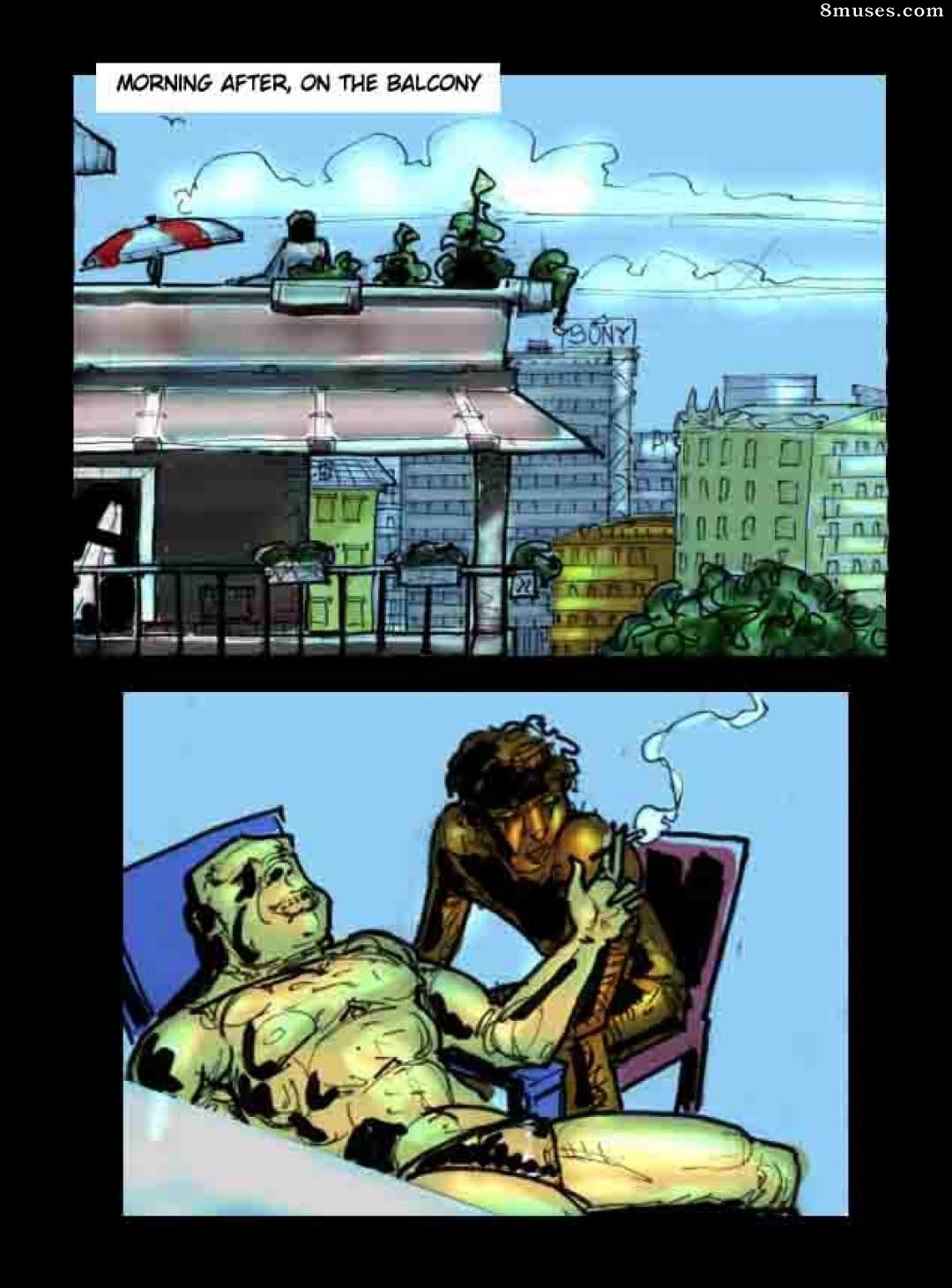 StrapAndStrip - Pervish Comics - Evadidos - Página 32