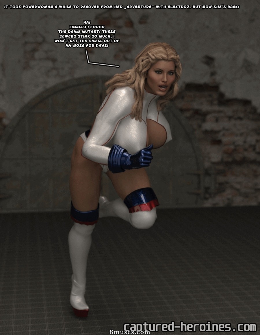 Captured-Heroines Comics - Powerwoman de retour dans le jeu - Page 2