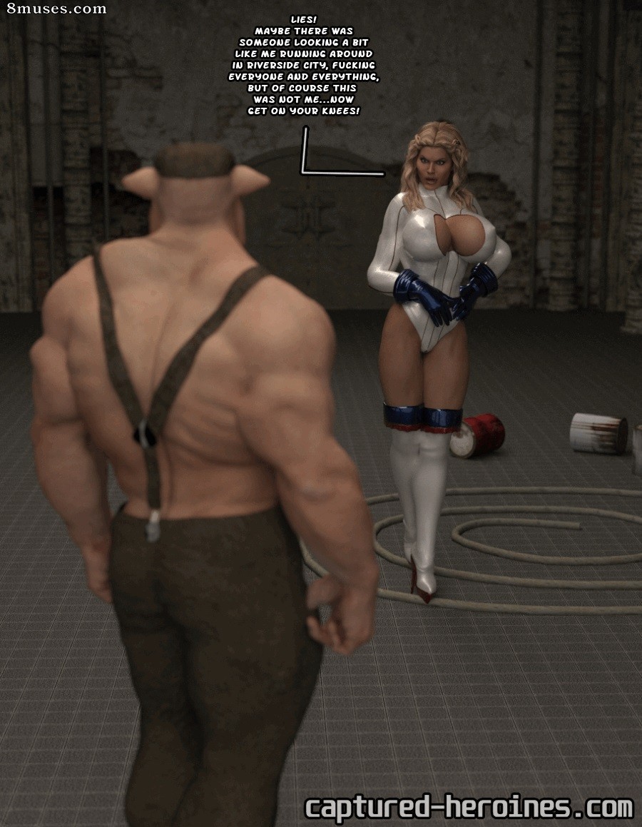 Captured-Heroines Comics - Powerwoman de retour dans le jeu - Page 4