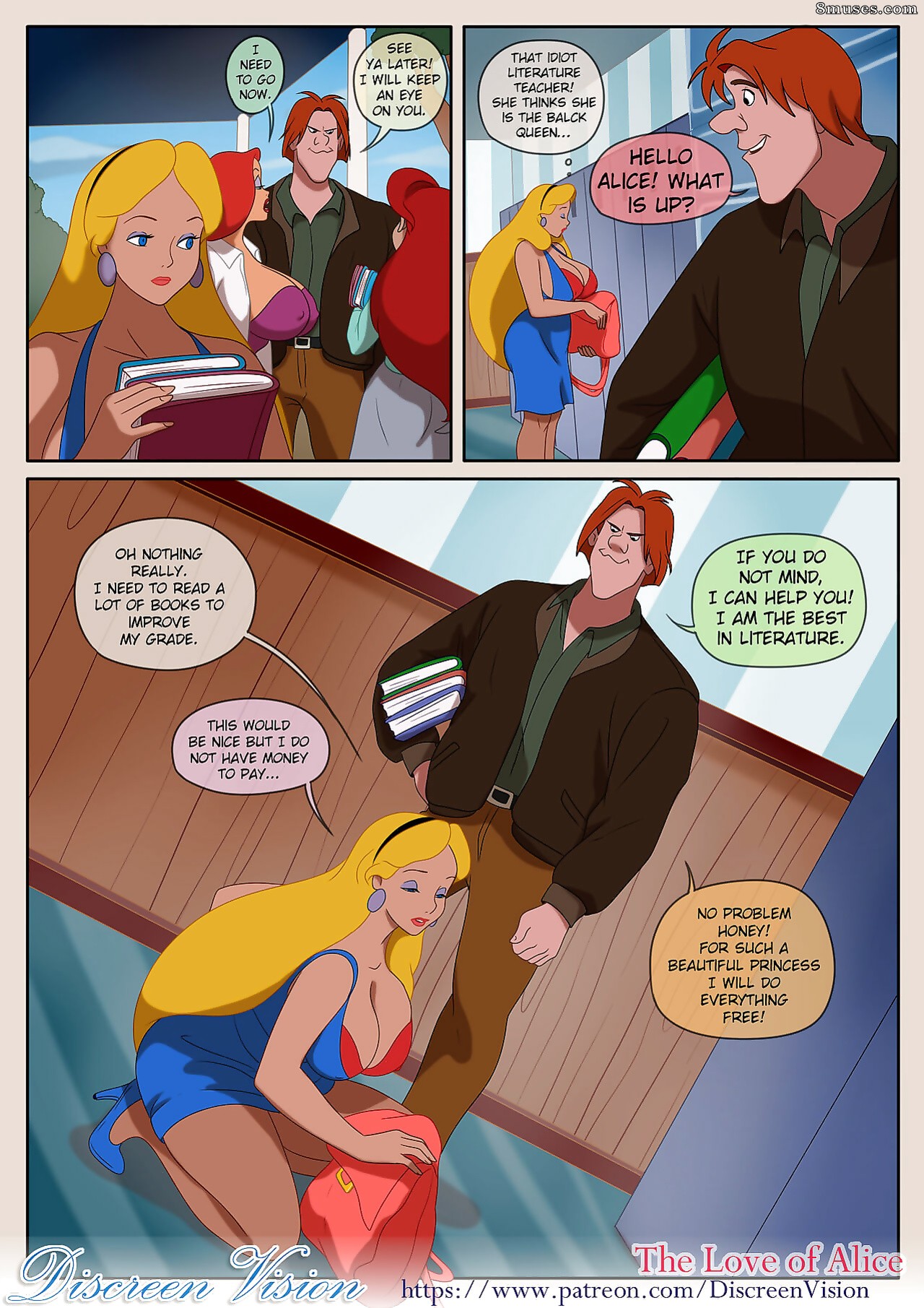Inusen - Discreen Vision Comics - El amor de Alice - Página 3