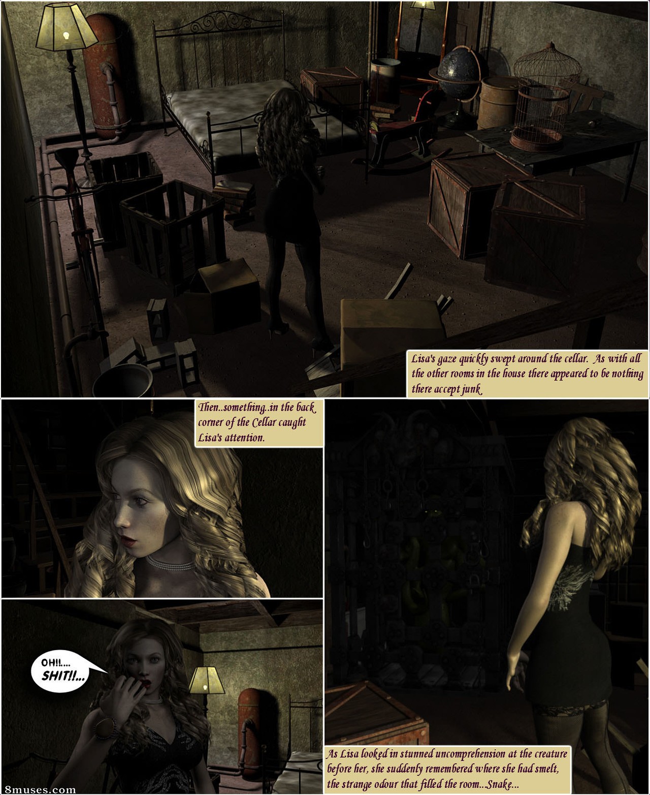 DarkSoul3D Comics - Cuentos retorcidos - La herencia - Página 6