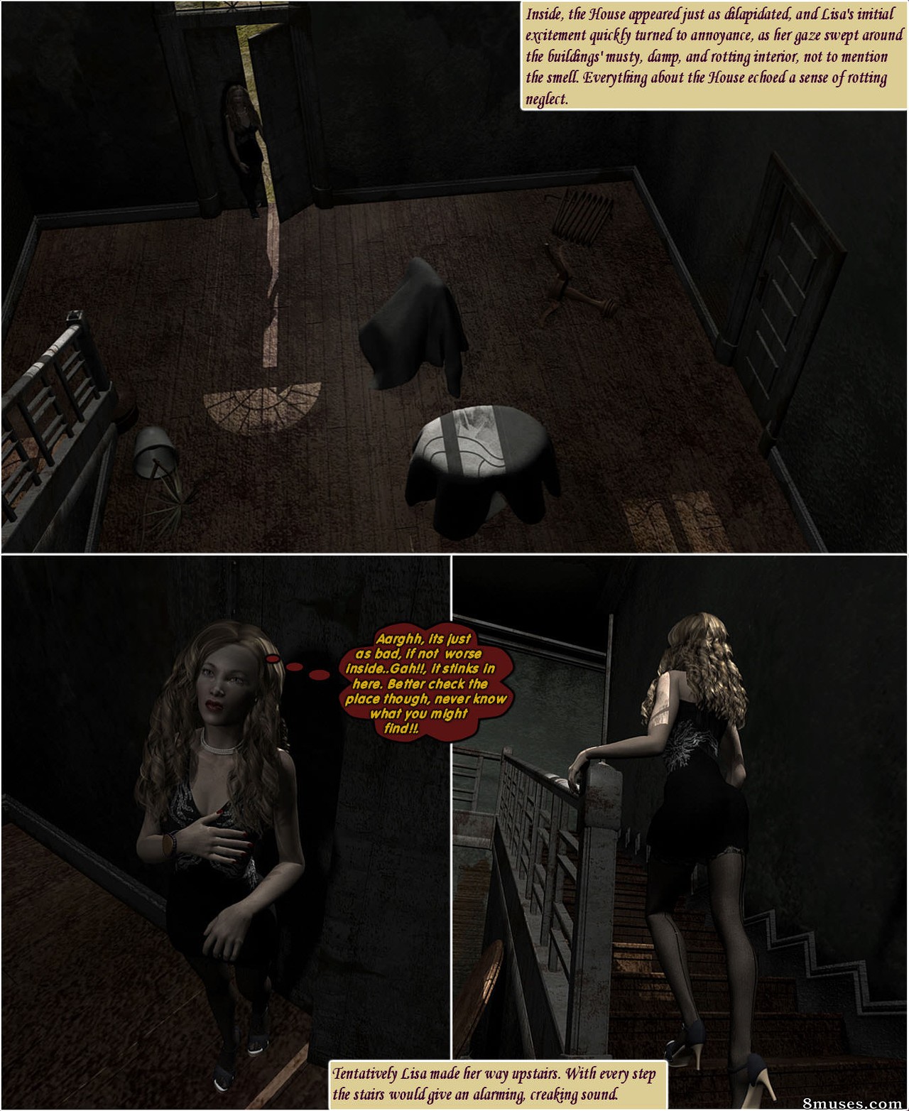 DarkSoul3D Comics - Cuentos retorcidos - La herencia - Página 3