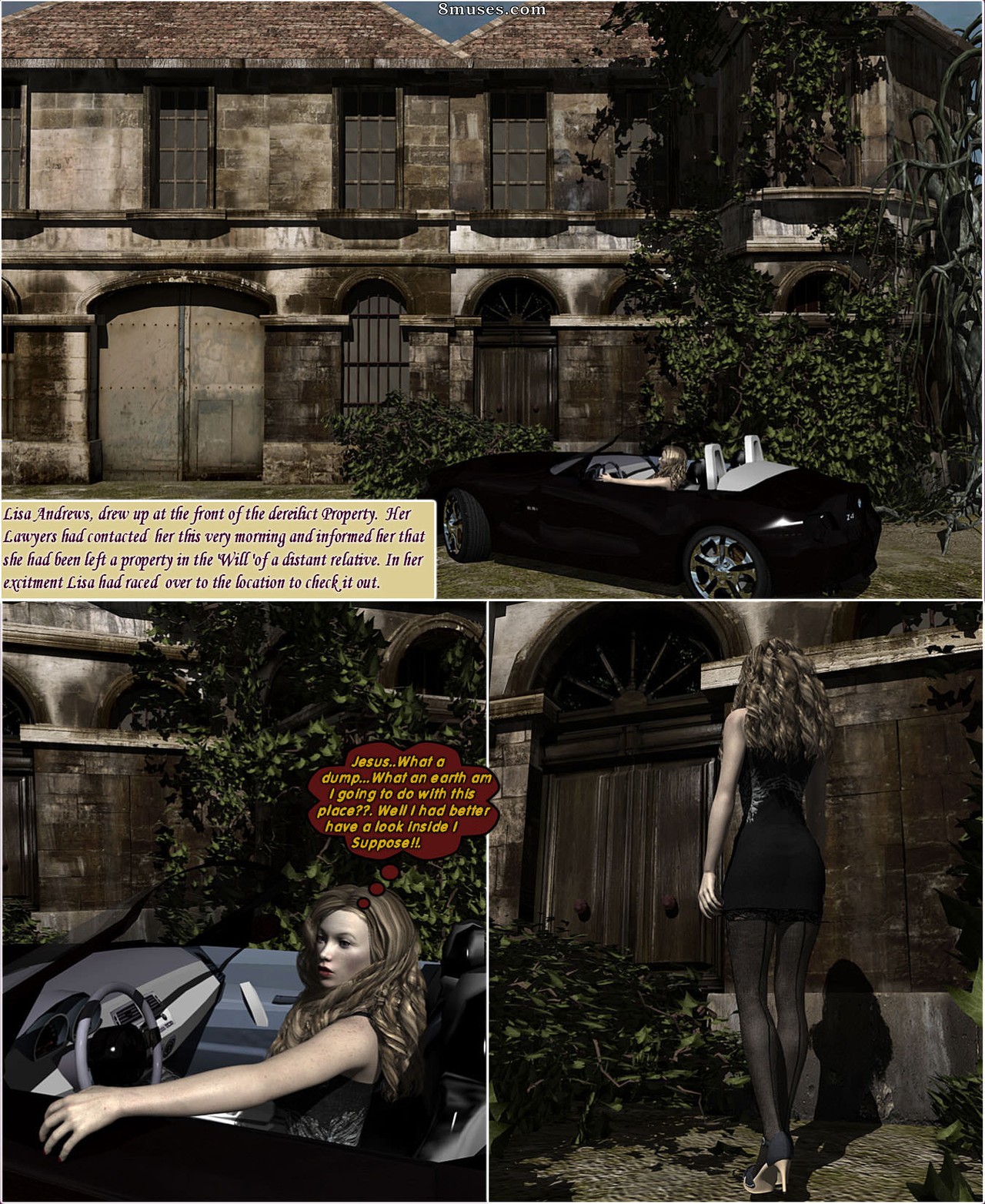 DarkSoul3D Comics - Cuentos retorcidos - La herencia - Página 2