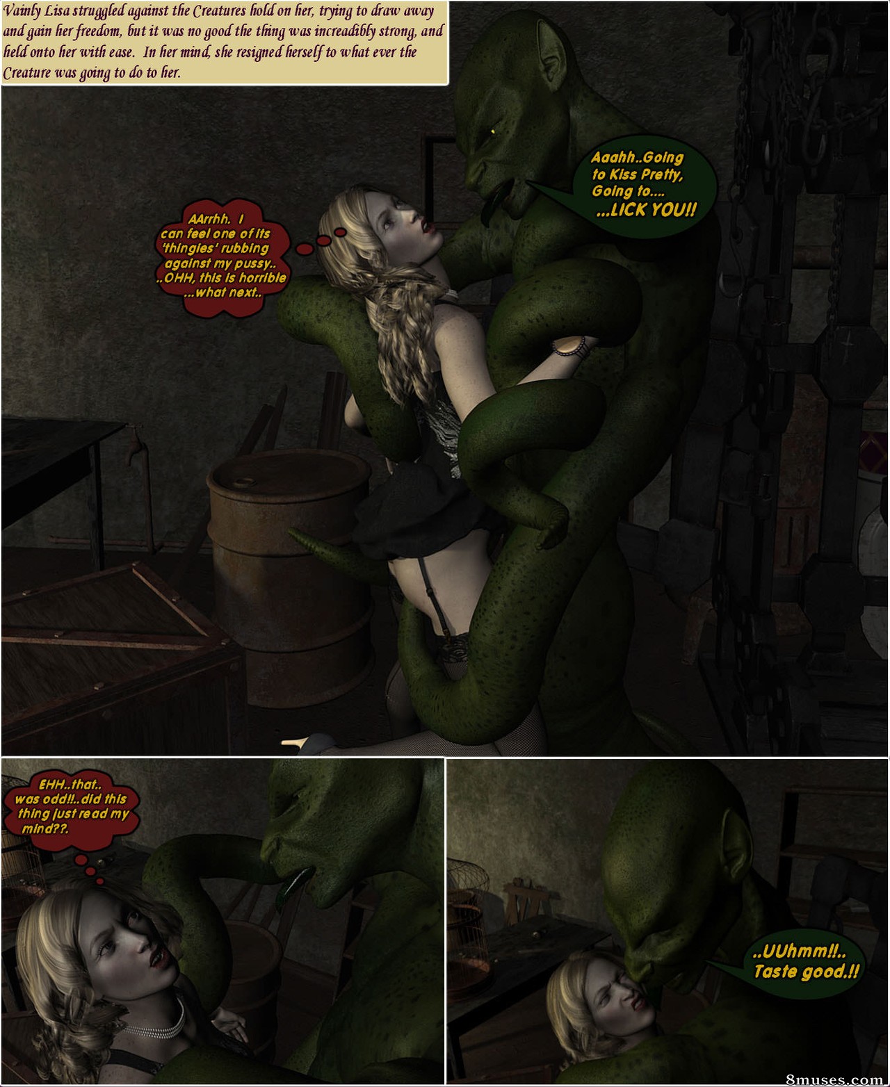 DarkSoul3D Comics - Contos distorcidos - A herança - Página 12
