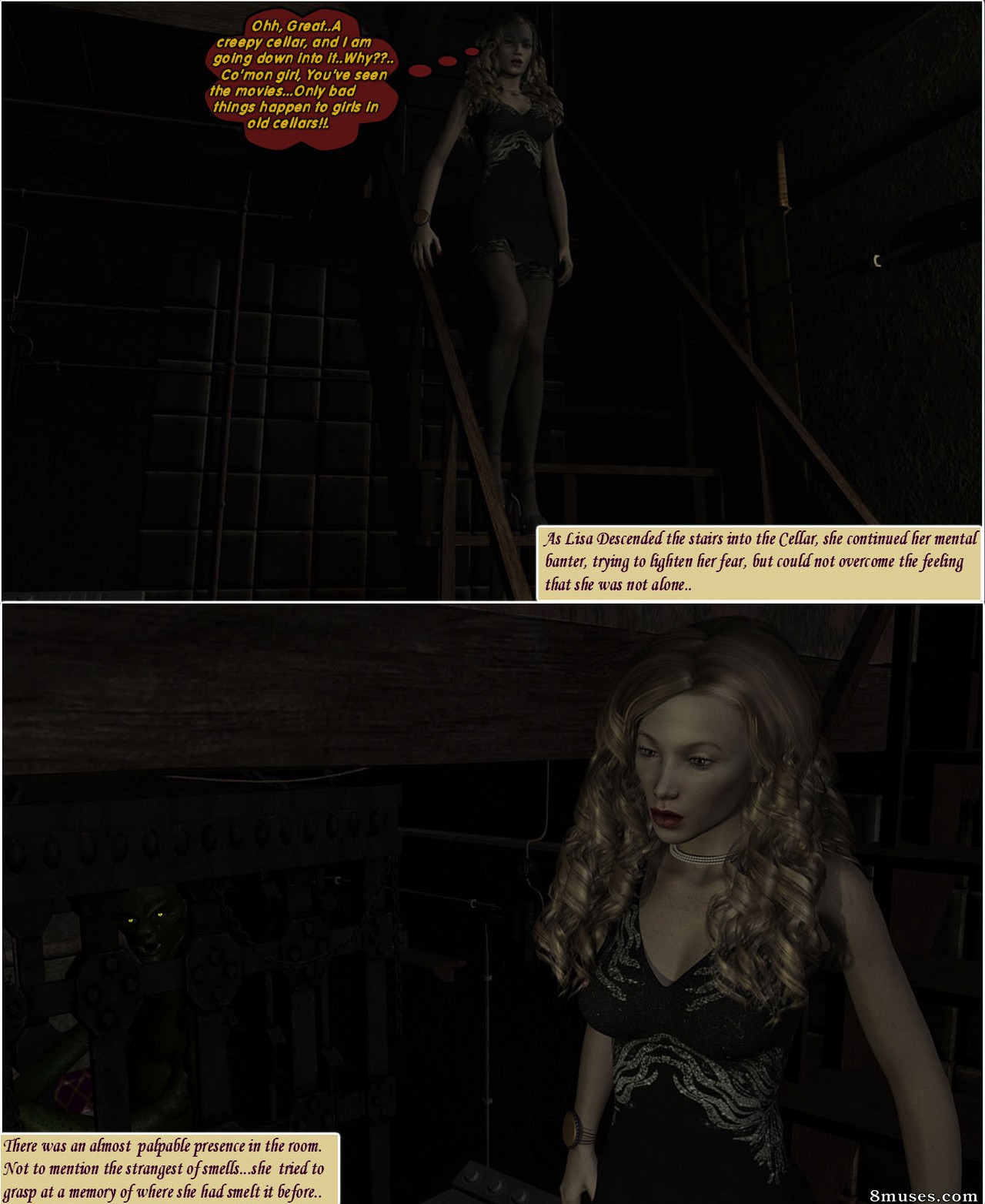 DarkSoul3D Comics - Contos distorcidos - A herança - Página 5