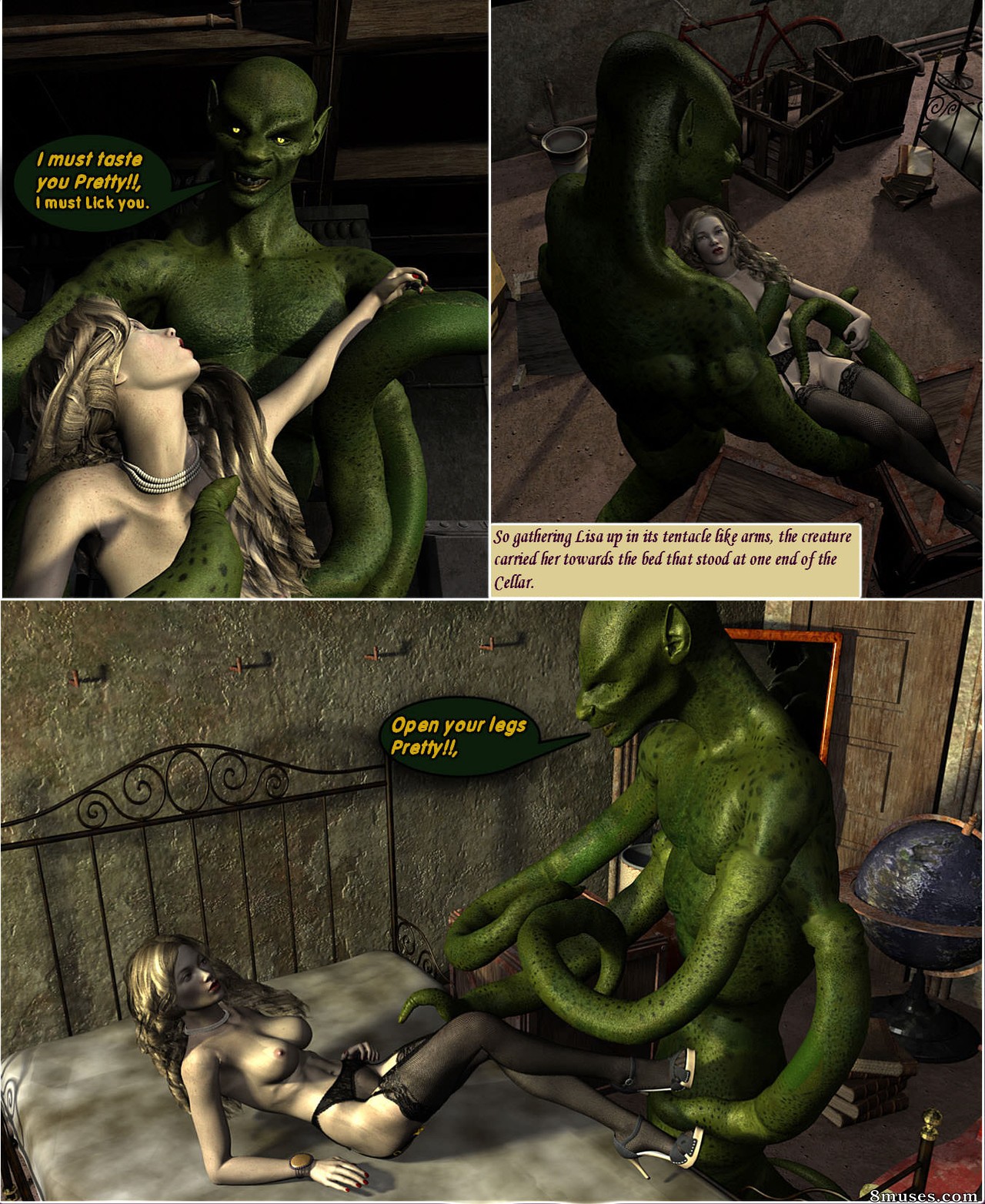 DarkSoul3D Comics - Contos distorcidos - A herança - Página 20