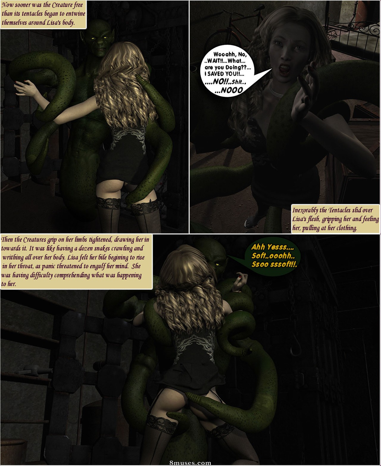DarkSoul3D Comics - Contos distorcidos - A herança - Página 10