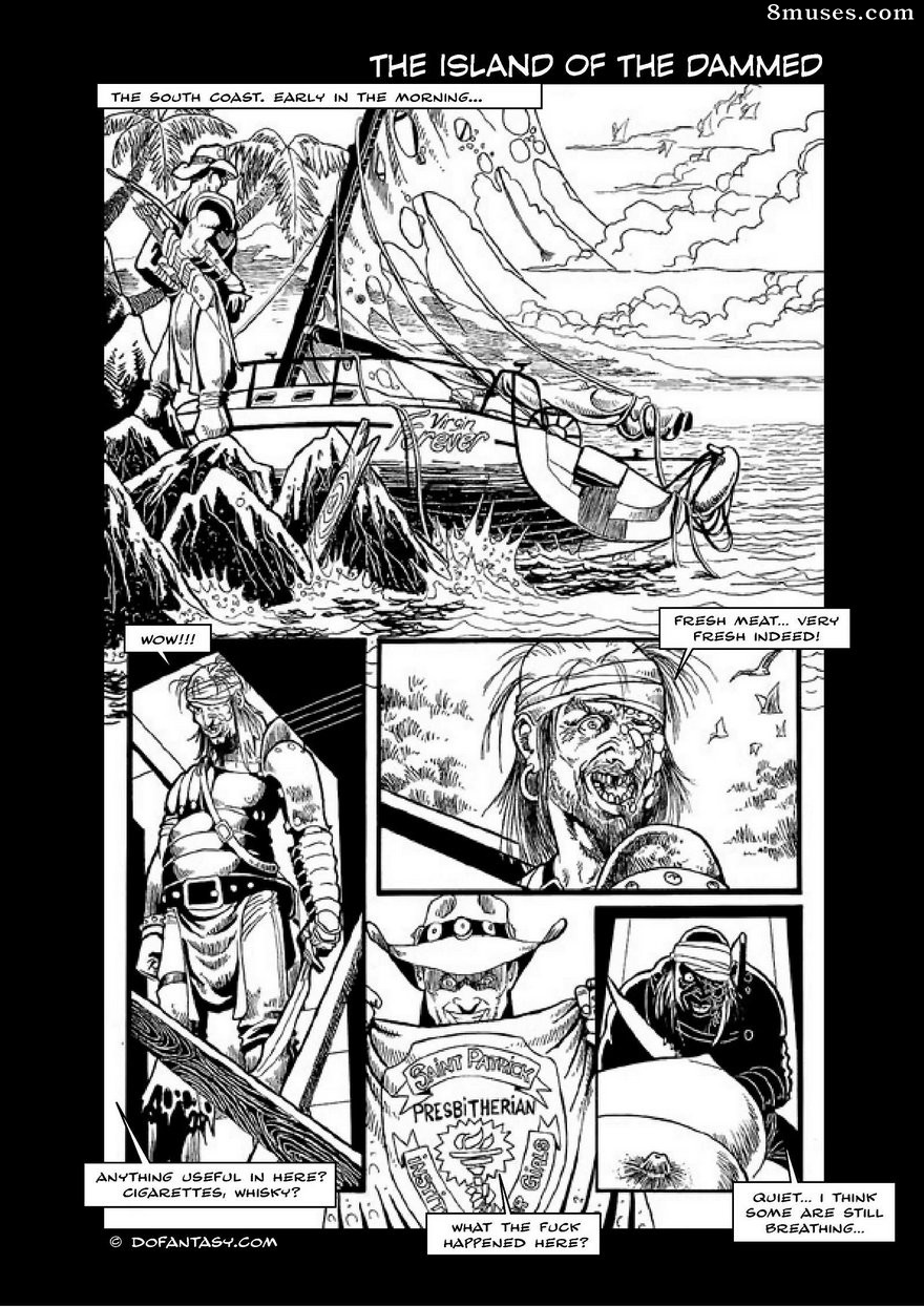 Fansadox Comics - Fansadox 041 - Borstel - The Island Of The Damned - Page 3