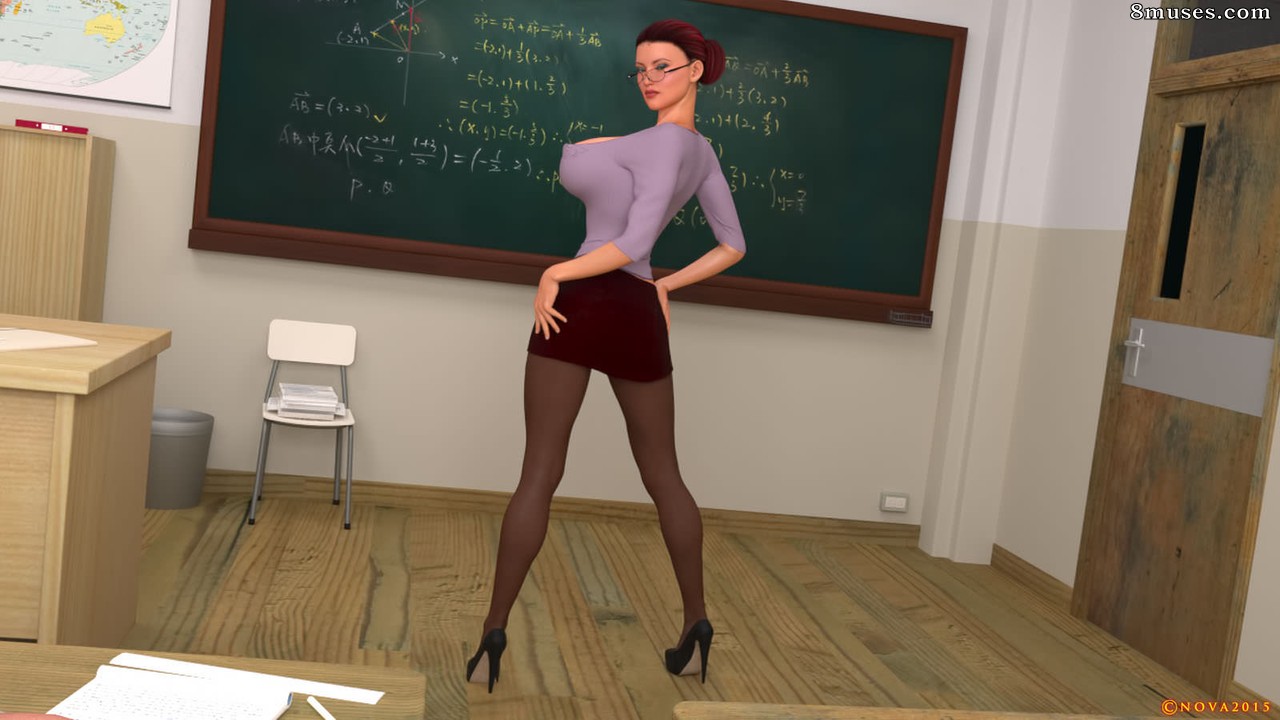 Affect3D Gives Back - Spirit Of Xmas - Nova - A Quickie With Professor Adams - Page 1