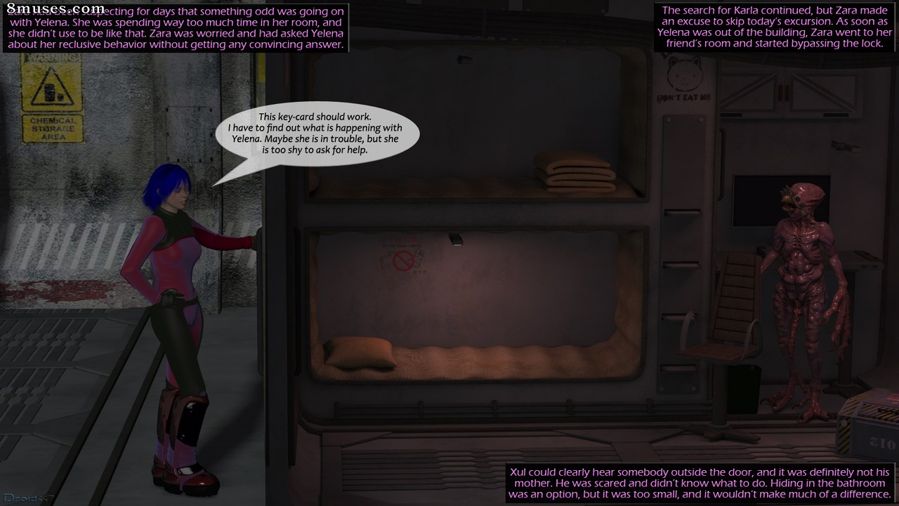 3DMonsterStories.com Comics - Segredo de Yelena - Página 103