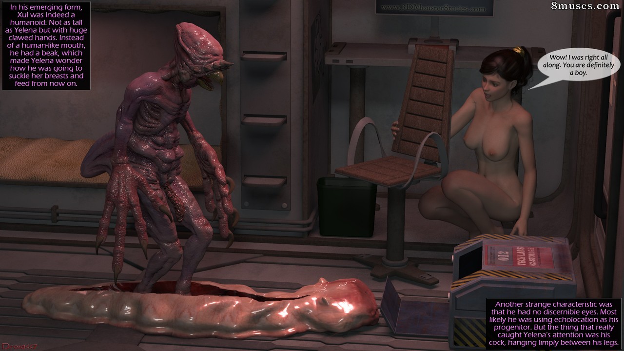 3DMonsterStories.com Comics - Segredo de Yelena - Página 56