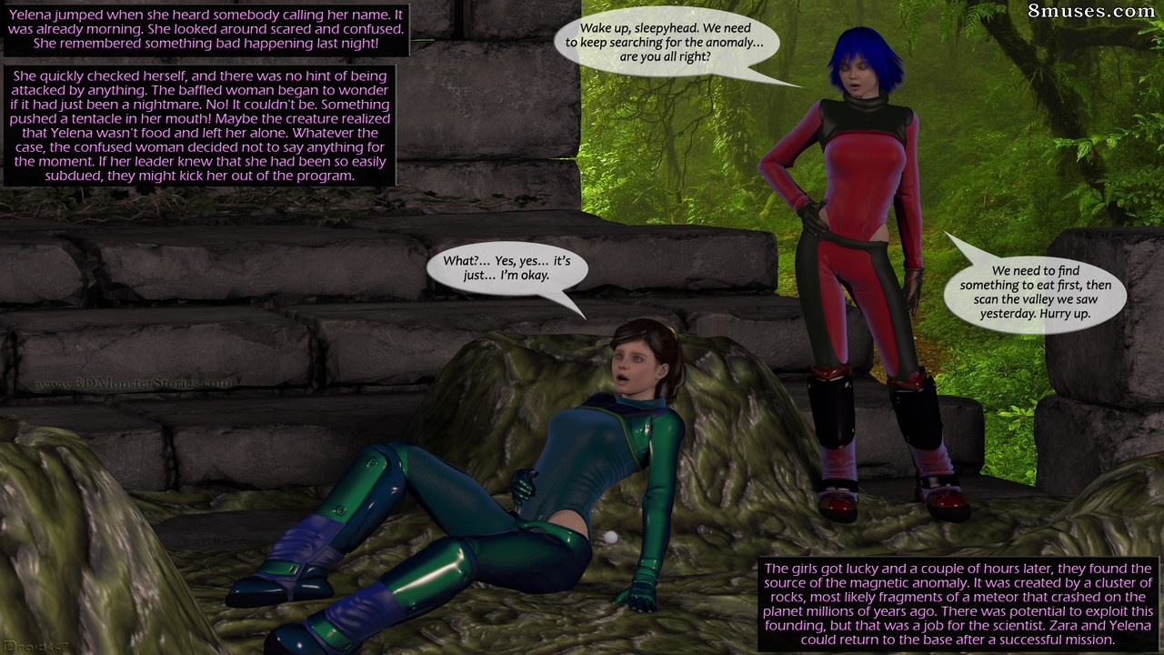 3DMonsterStories.com Comics - Segredo de Yelena - Página 11