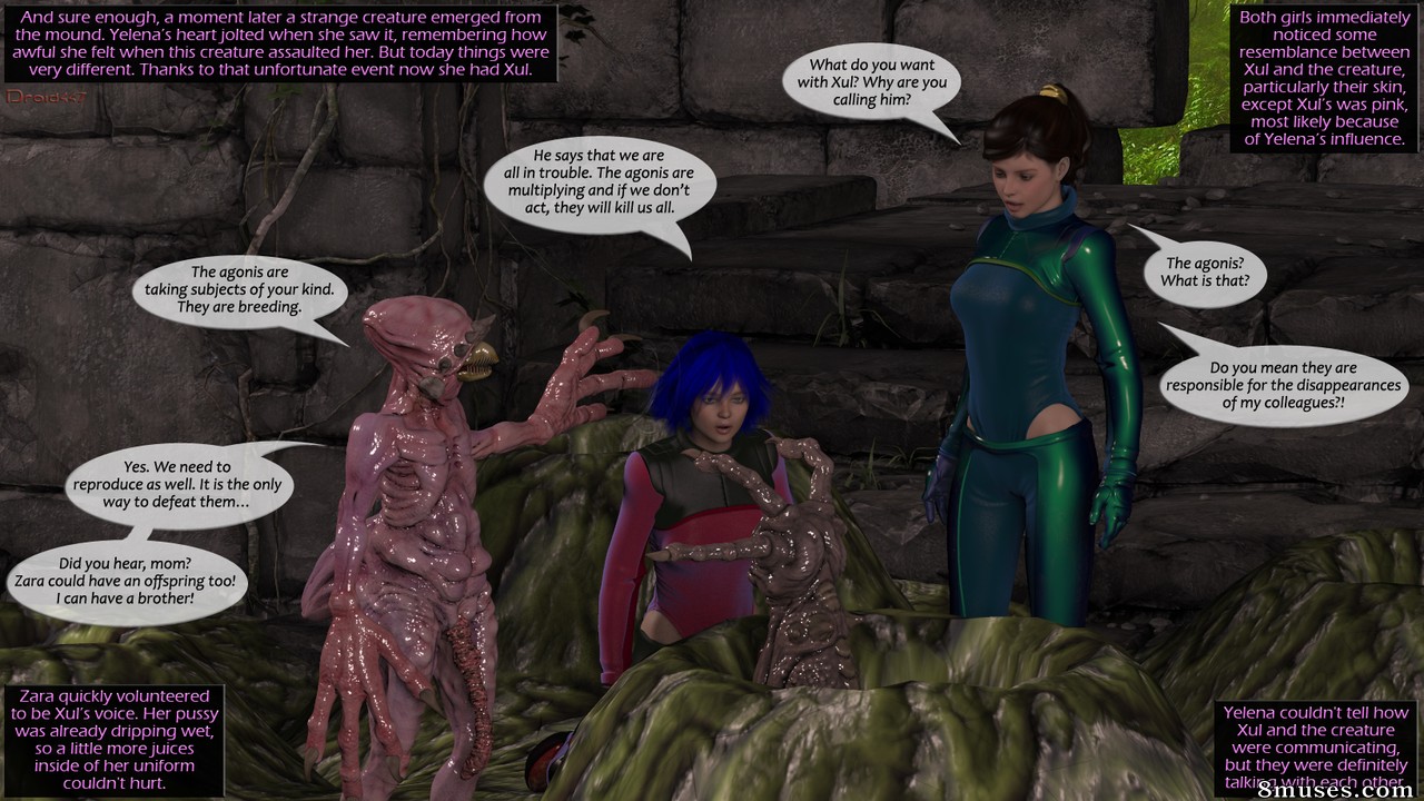 3DMonsterStories.com Comics - Segredo de Yelena - Página 149