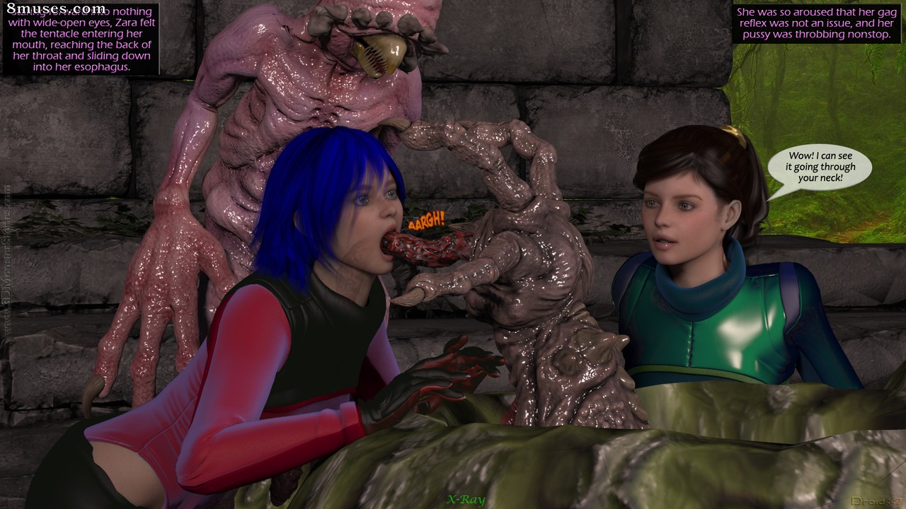 3DMonsterStories.com Comics - El secreto de Yelena - Página 151