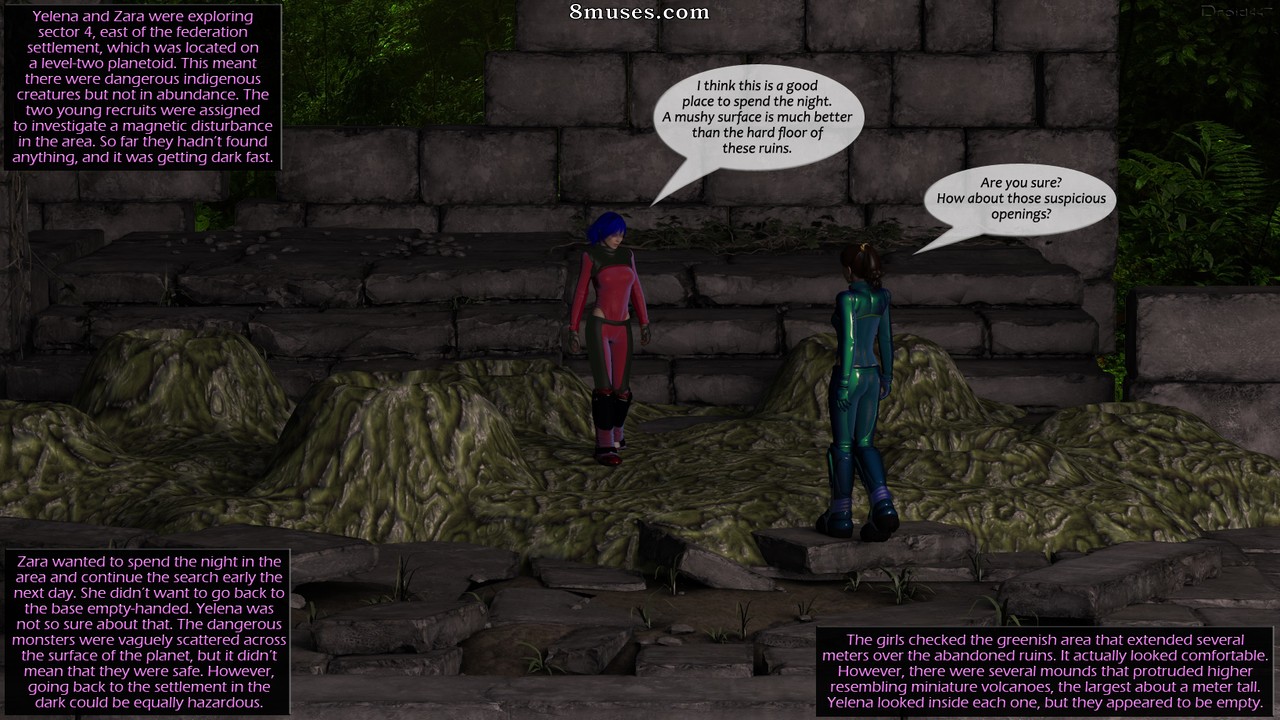 3DMonsterStories.com Comics - Segredo de Yelena - Página 2