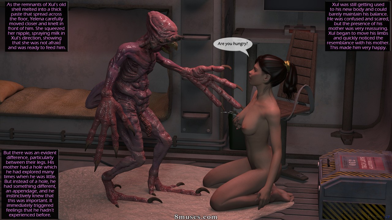 3DMonsterStories.com Comics - Segredo de Yelena - Página 57