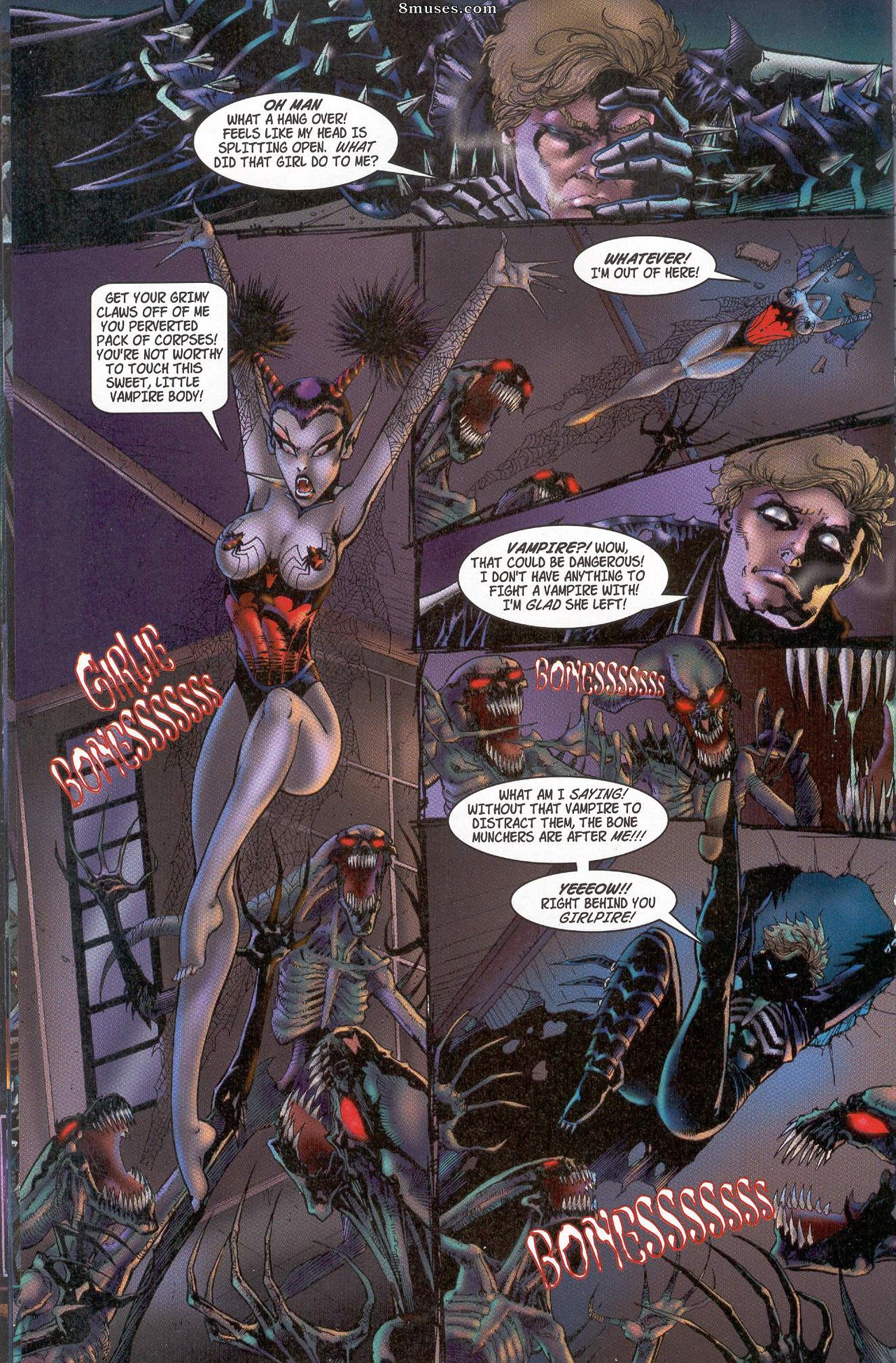 BroadSword Comics - Tarot - A bruxa da rosa negra 006 - Página 17