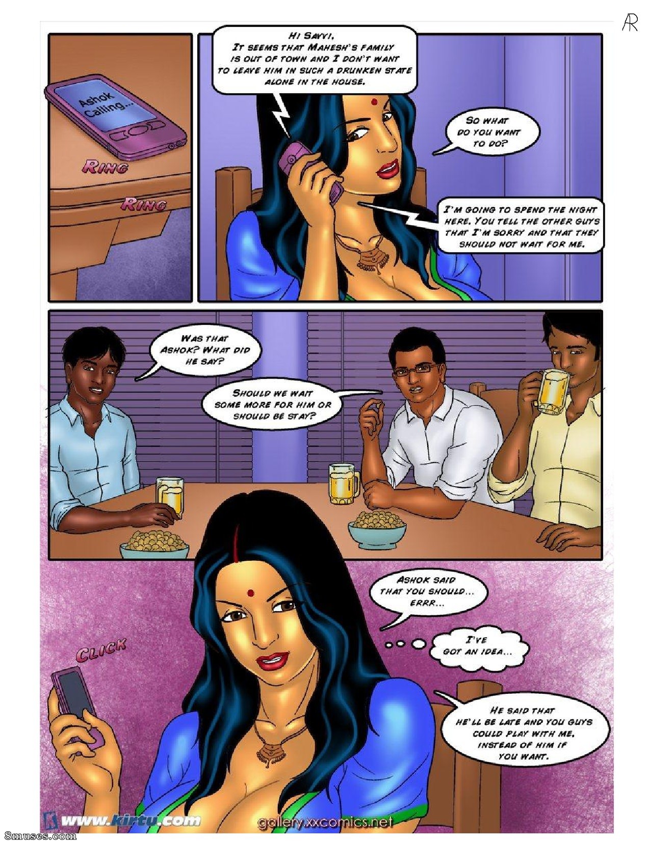 Kirtu.com Comics - Savita Bhabhi - Épisode 36  Jeu de cartes d'Ashok - Page 11