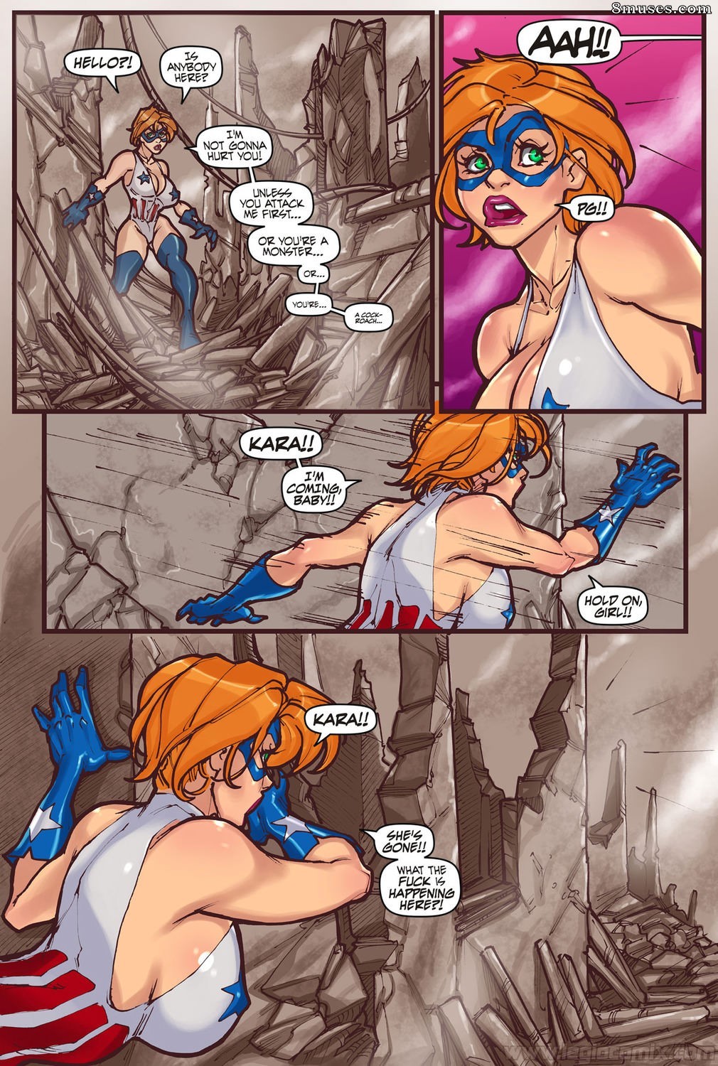 Sluttish Comics - Power and Thunder - Another Worlds - Page 40