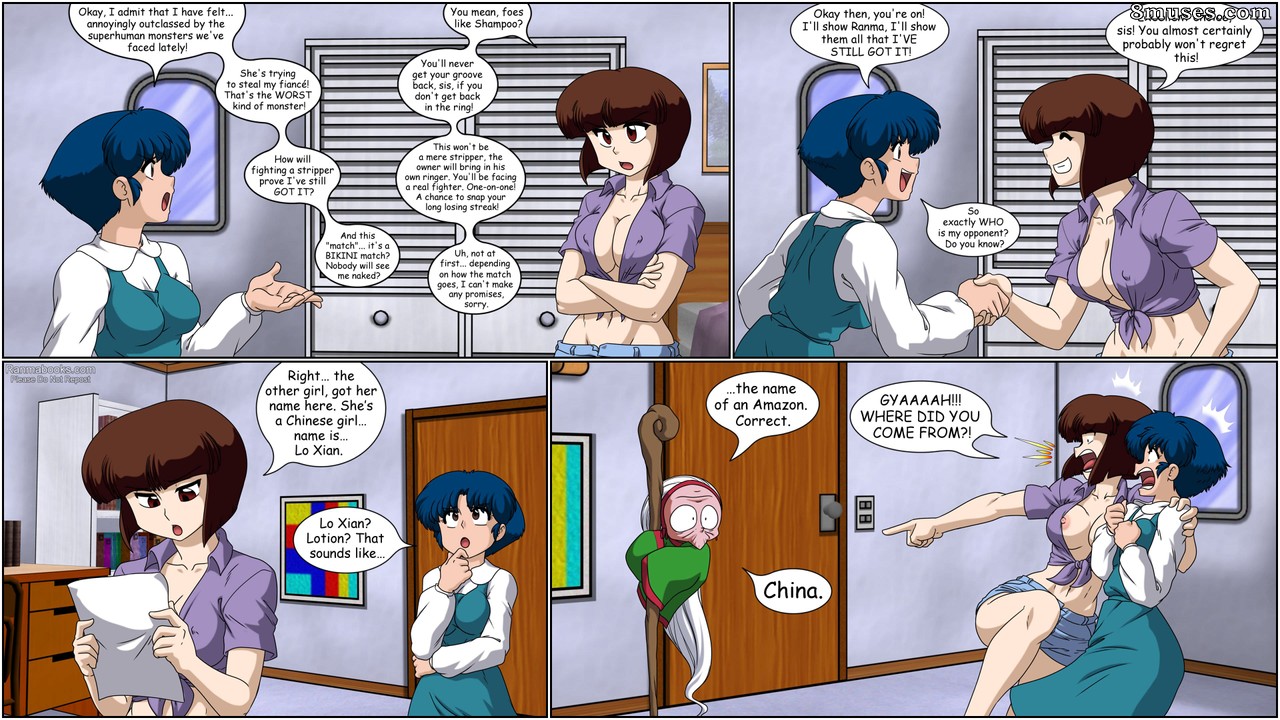 Ranma Books Comics - Rainha do ringue - Página 4