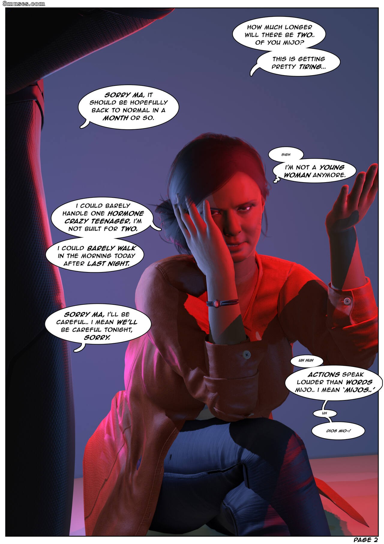 PoseidonX - Spider-Mom - What If - Page 3
