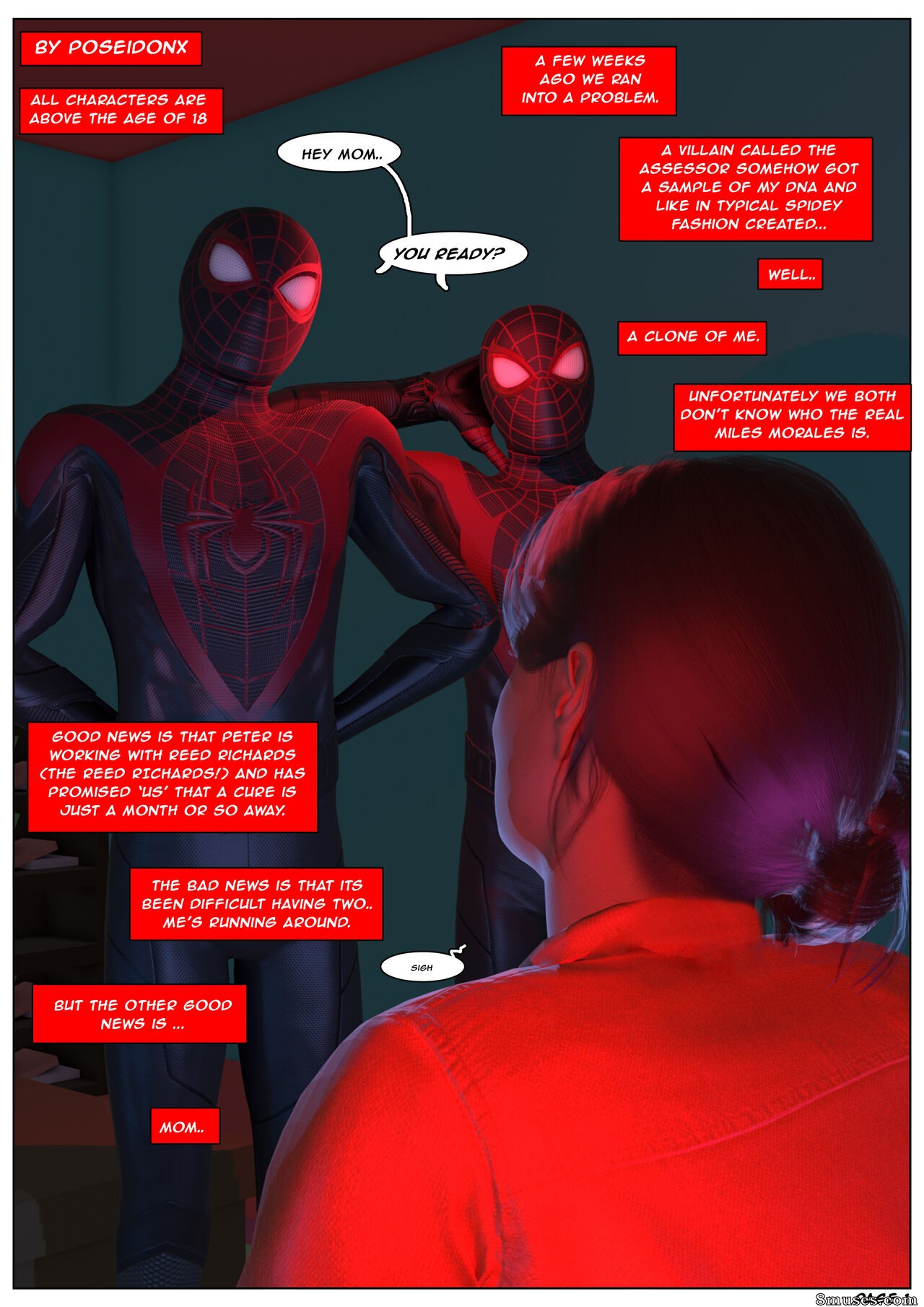 PoseidonX - Spider-Mom - What If - Page 2