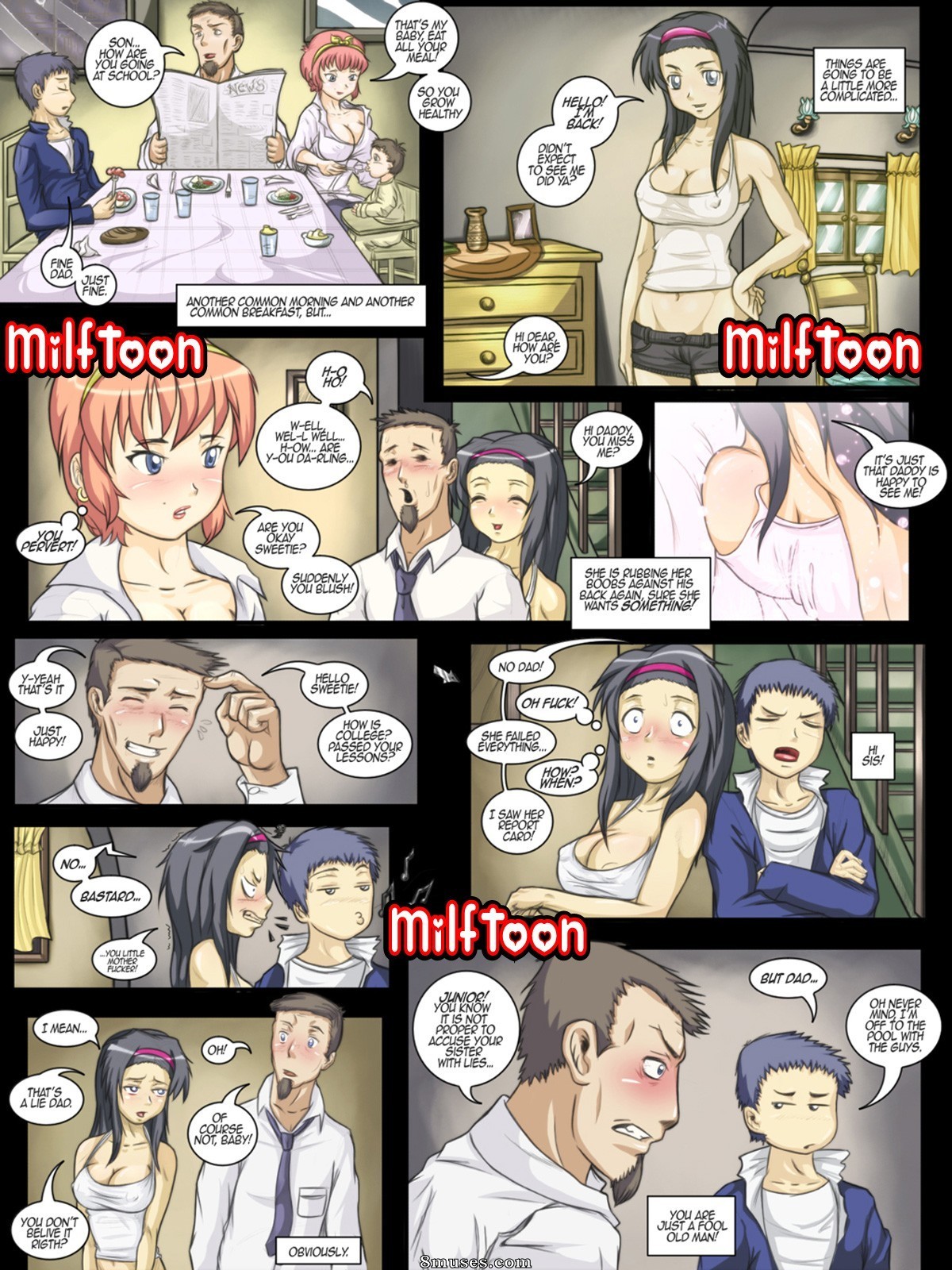MilfToon Comics - The Car and The Tatoo - Page 2