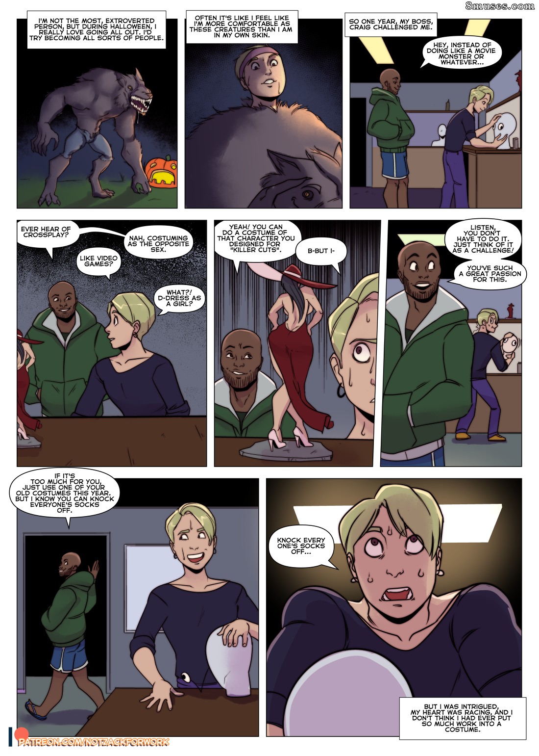 NotZackForWork Comics - Échange de clichés - Page 3