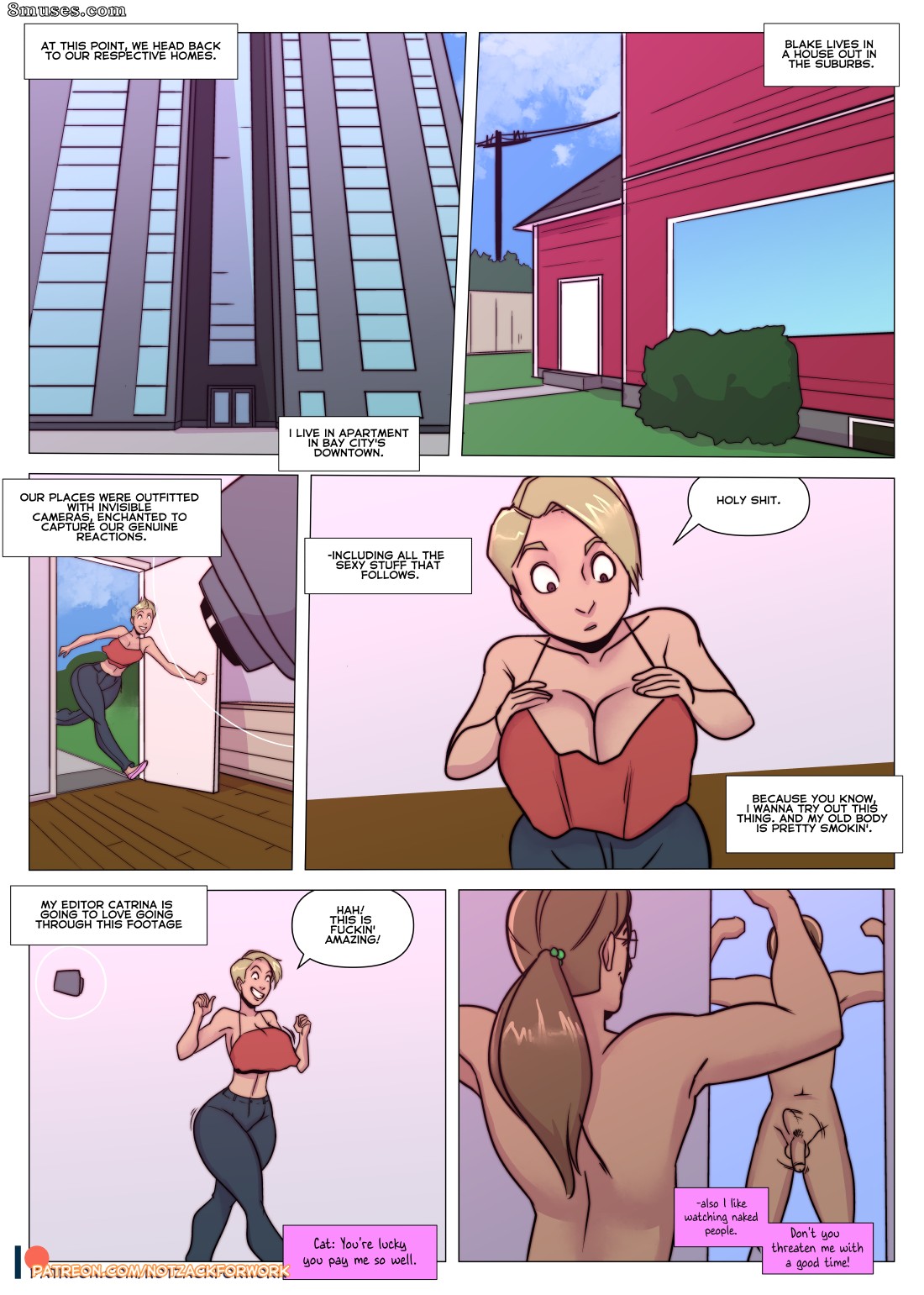NotZackForWork Comics - स्नैप स्वैप - पेज 8