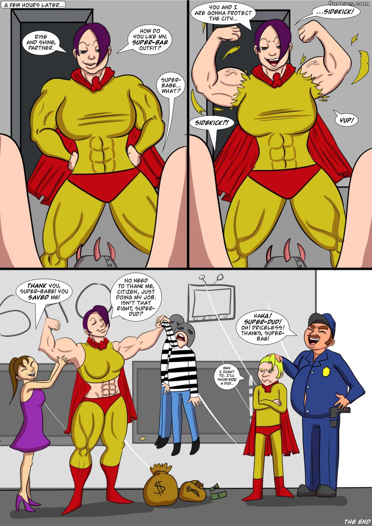 Mighty Female Muscle Comix - From Super Stud To Super Dud - Page 20