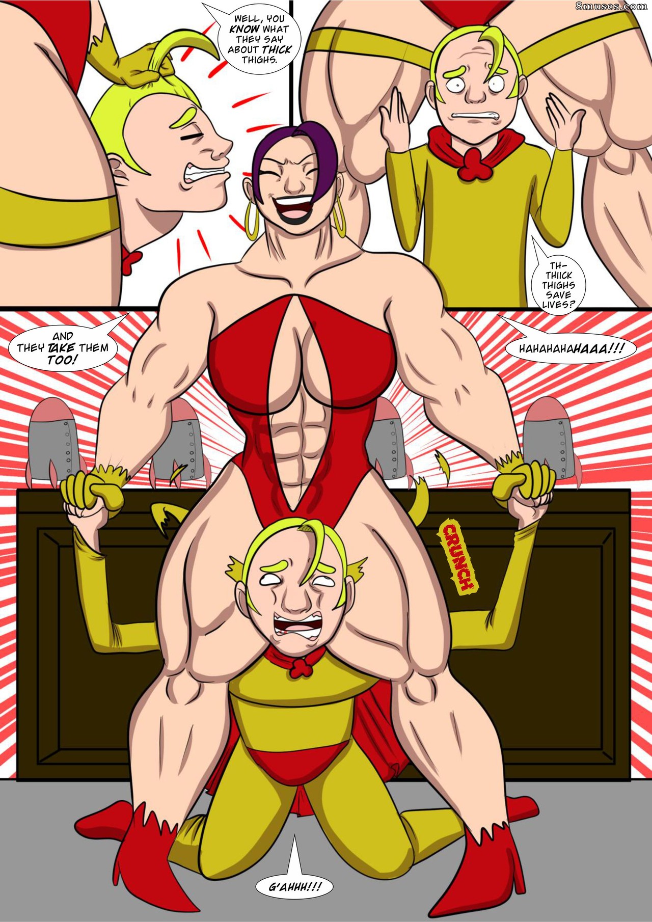 Mighty Female Muscle Comix - From Super Stud To Super Dud - Page 8