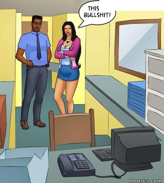 Kirtu.com Comics - Savita Bhabhi - Épisode 85 - Retour au travail - Page 18