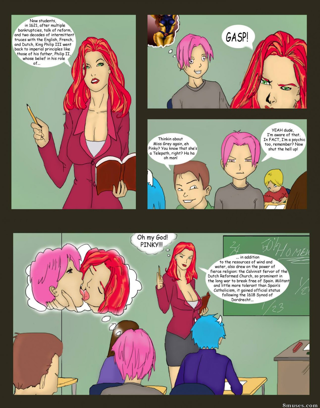 Everfire Comics - Amante secreto de Jean - Página 1