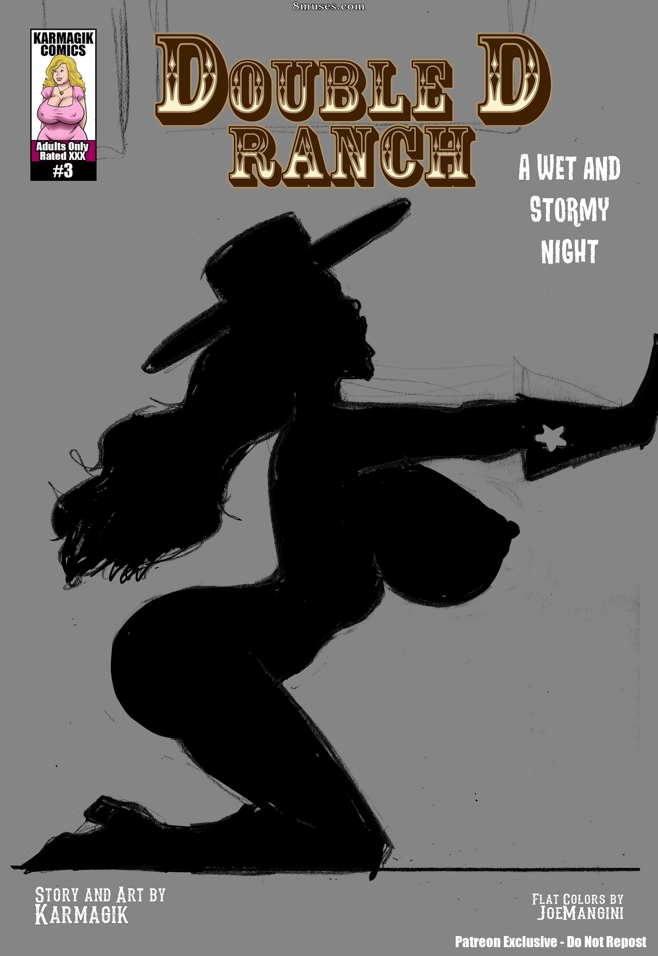 Issue 3 - A Wet and Stormy Night - Sketch - Page 1