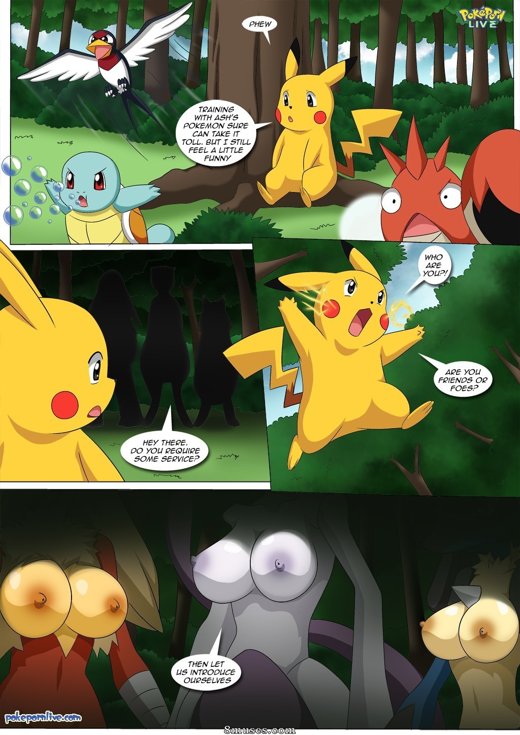 PokepornLive Comics - Pokemon  Female Squad - Page 2