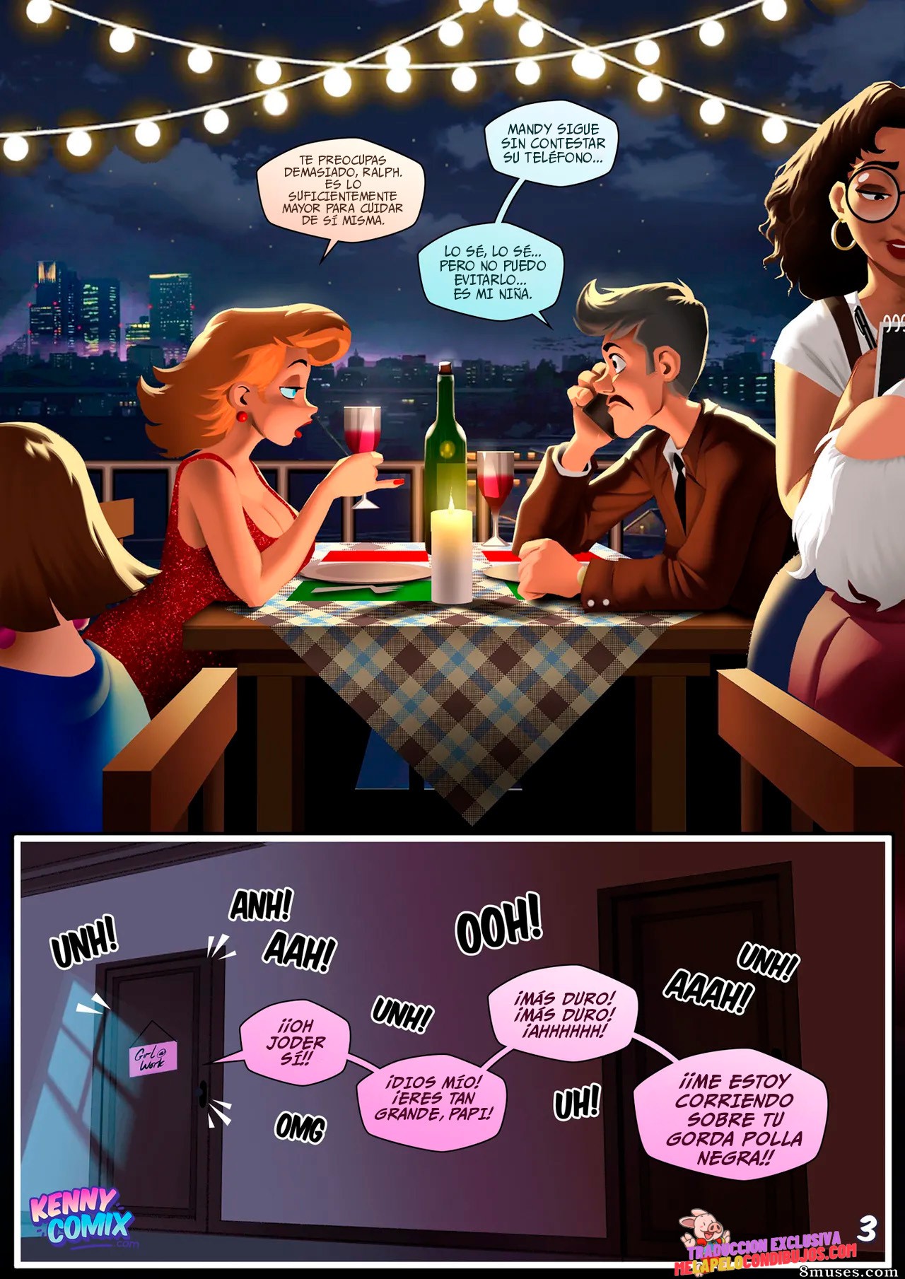 KennyComix - Mandy is Home Alone - Page 4