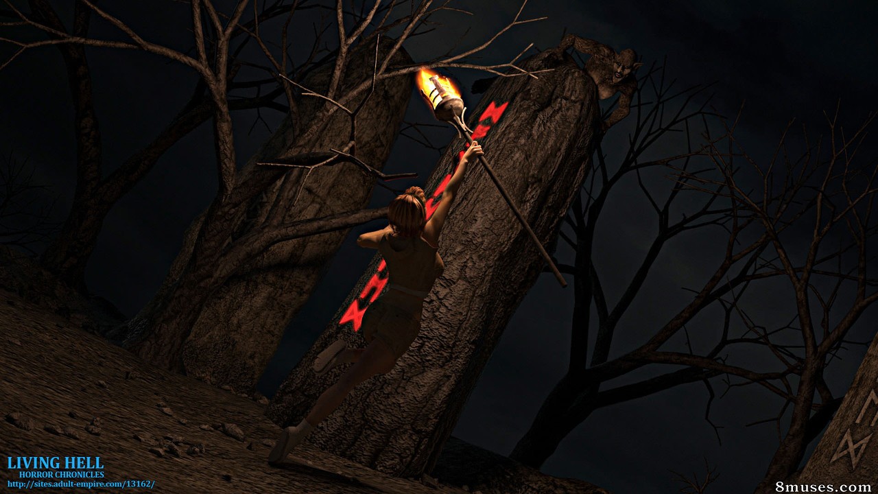 Inferno vivente crônicas de horror - Guardiões das pedras - Página 8