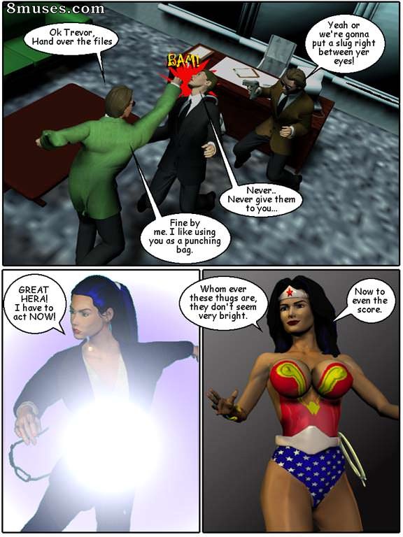 3D - The Sleepy Adventures of Wonder Woman - Page 2