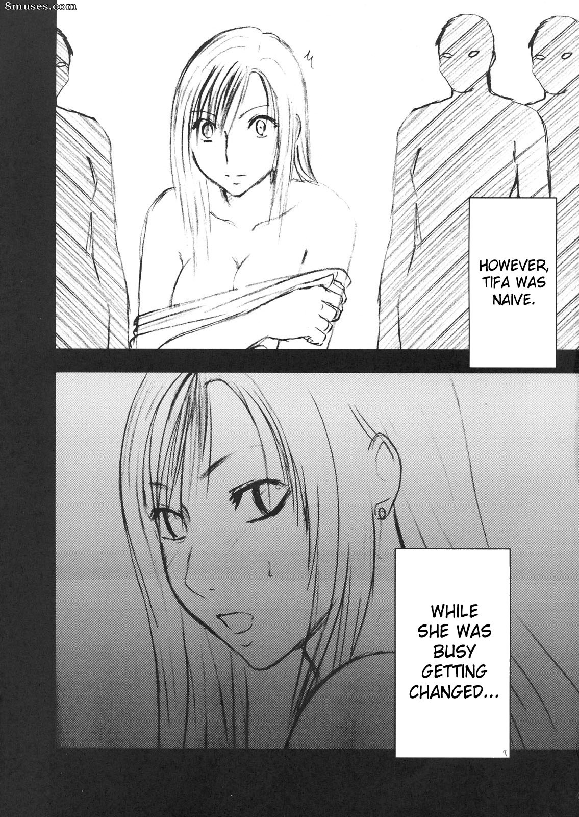 Crimson Hentai - Final Fantasy VII Doujinshi - Tifa Before Climax - Page 6