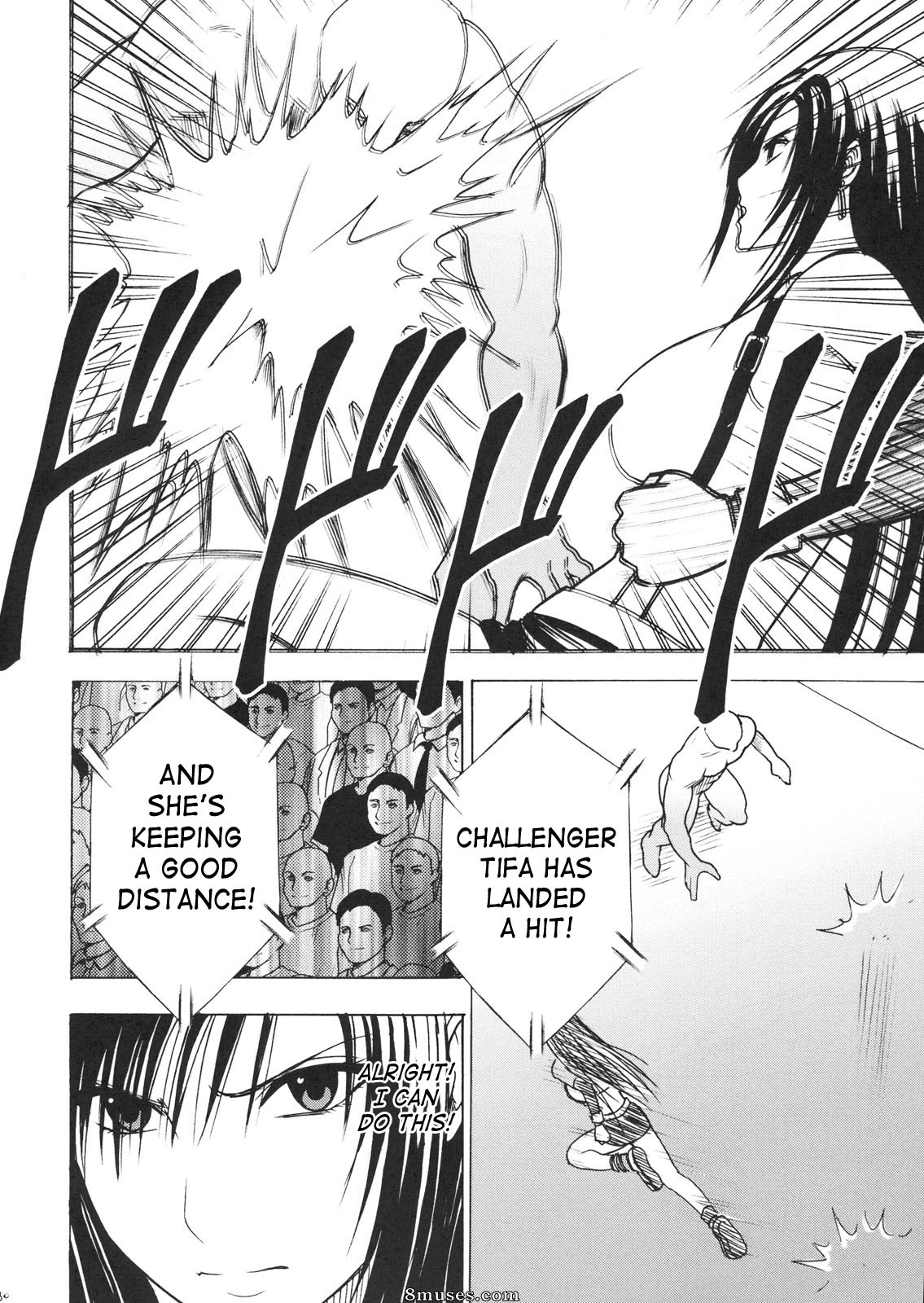 Crimson Hentai - Final Fantasy VII Doujinshi - Tifa Antes do Clímax - Página 28