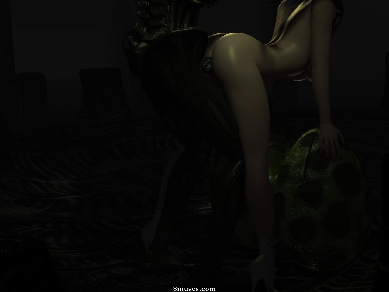 Sylvia Sets - Sylvia and Alien Monster - Page 24