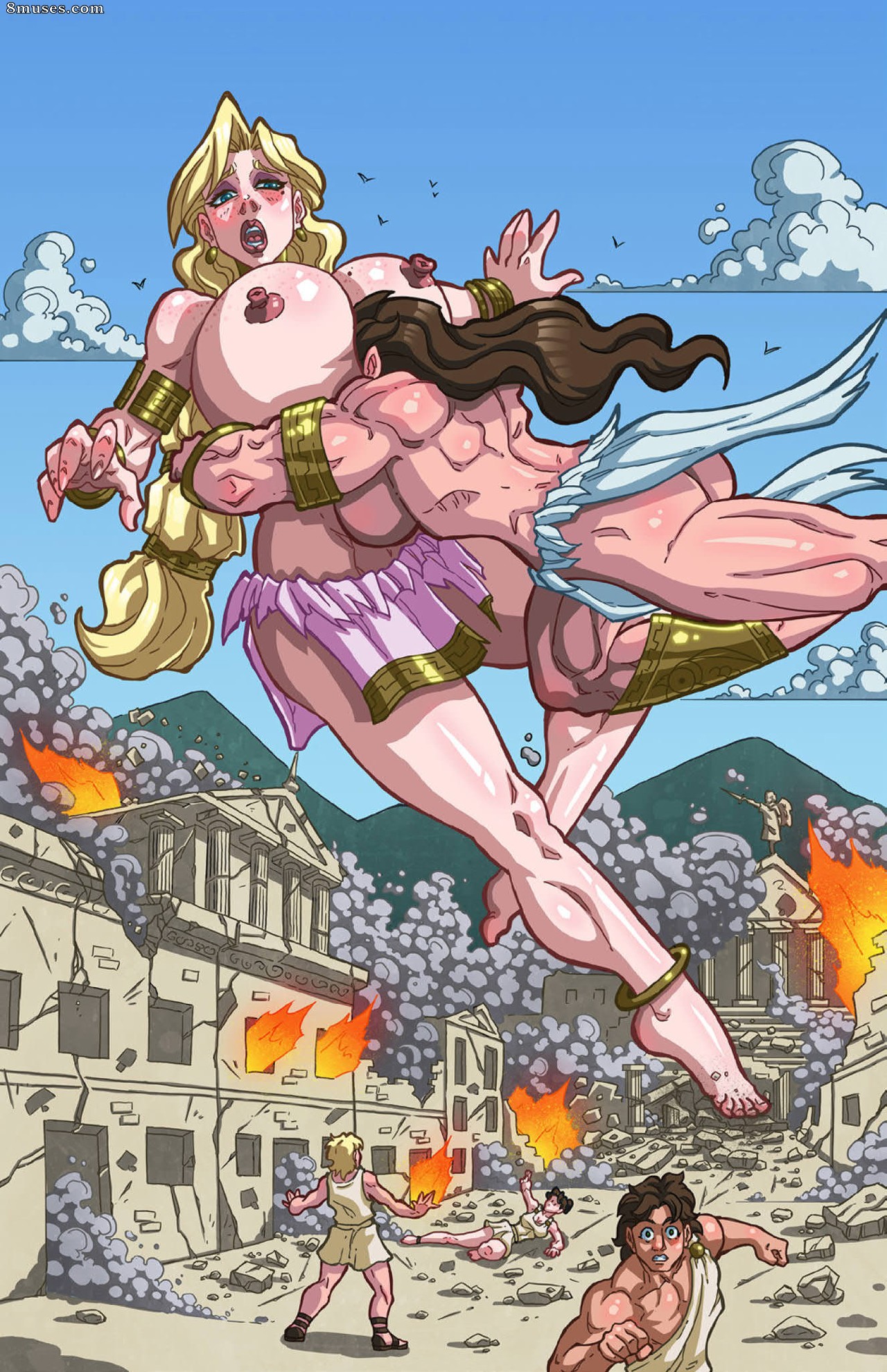 Giantess Club Comics - Mitologia - Página 11
