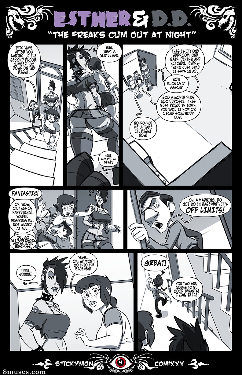 Stickymon Comics - Esther & DD - Les monstres sortent la nuit - Page 5