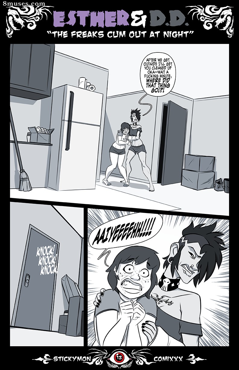 Stickymon Comics - Ester & DD - Os freaks saem à noite - Página 14