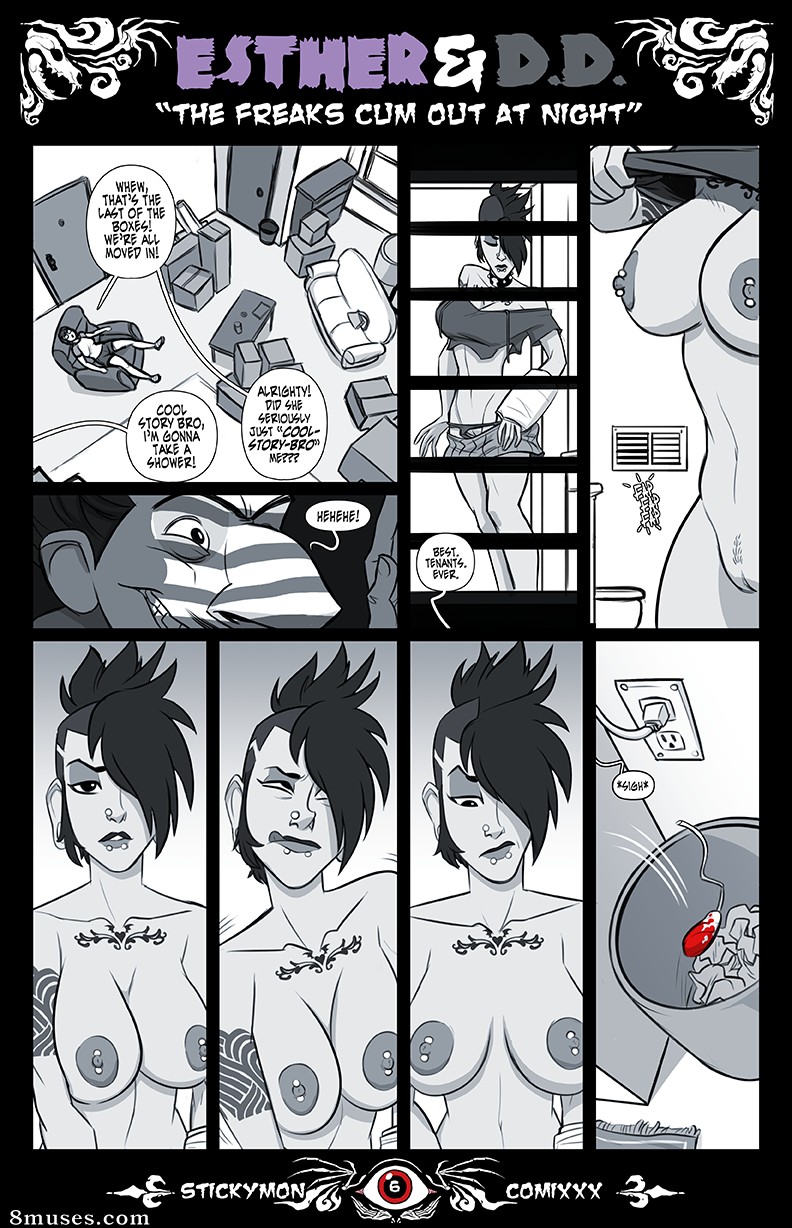 Stickymon Comics - Ester y DD - Los freaks salen por la noche - Página 7