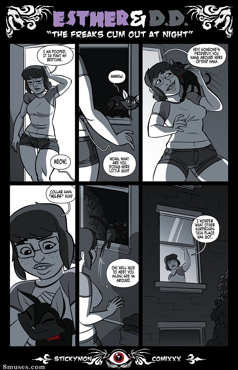 Stickymon Comics - Ester y DD - Los freaks salen por la noche - Página 8