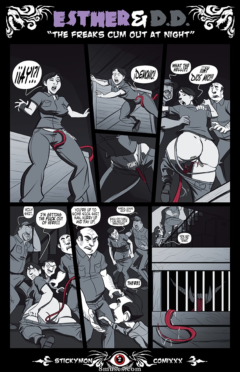 Stickymon Comics - Ester y DD - Los freaks salen por la noche - Página 3