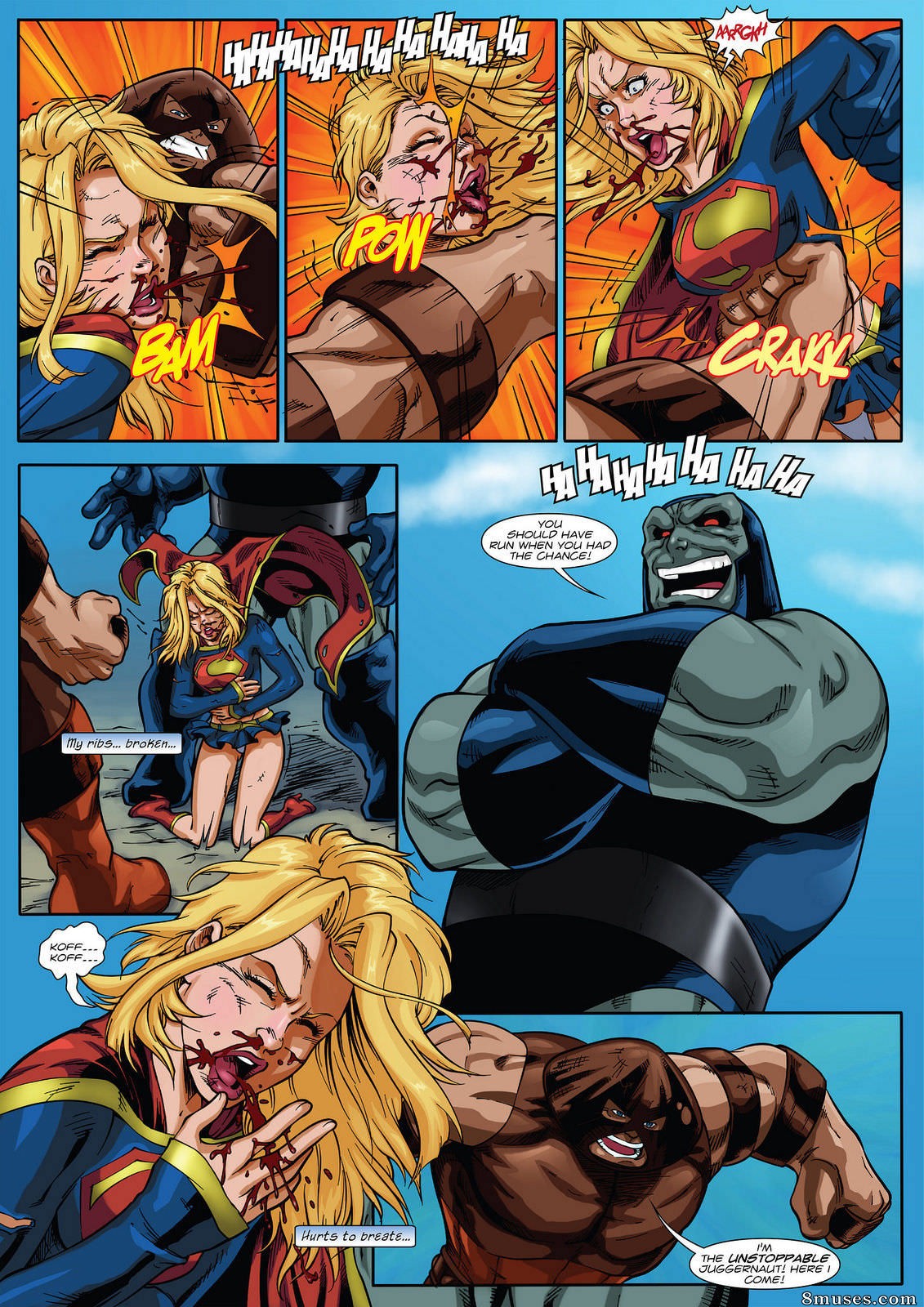 R-ex - Supergirls Last Stand - Page 8